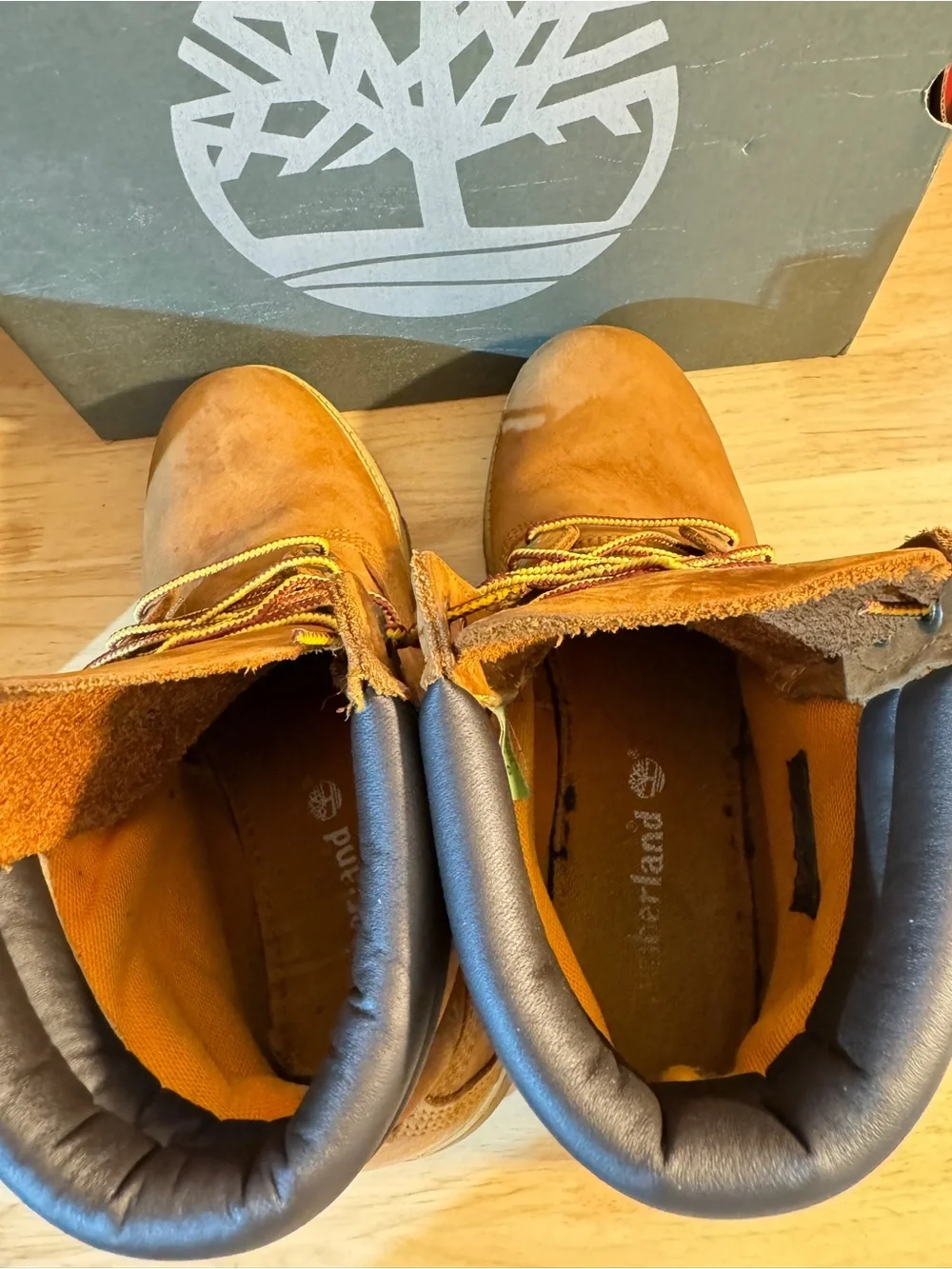 Timberland Men's Brown Work Boots Size 9.5